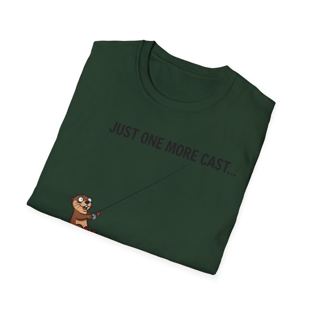 Otter Fishing Time T-Shirt