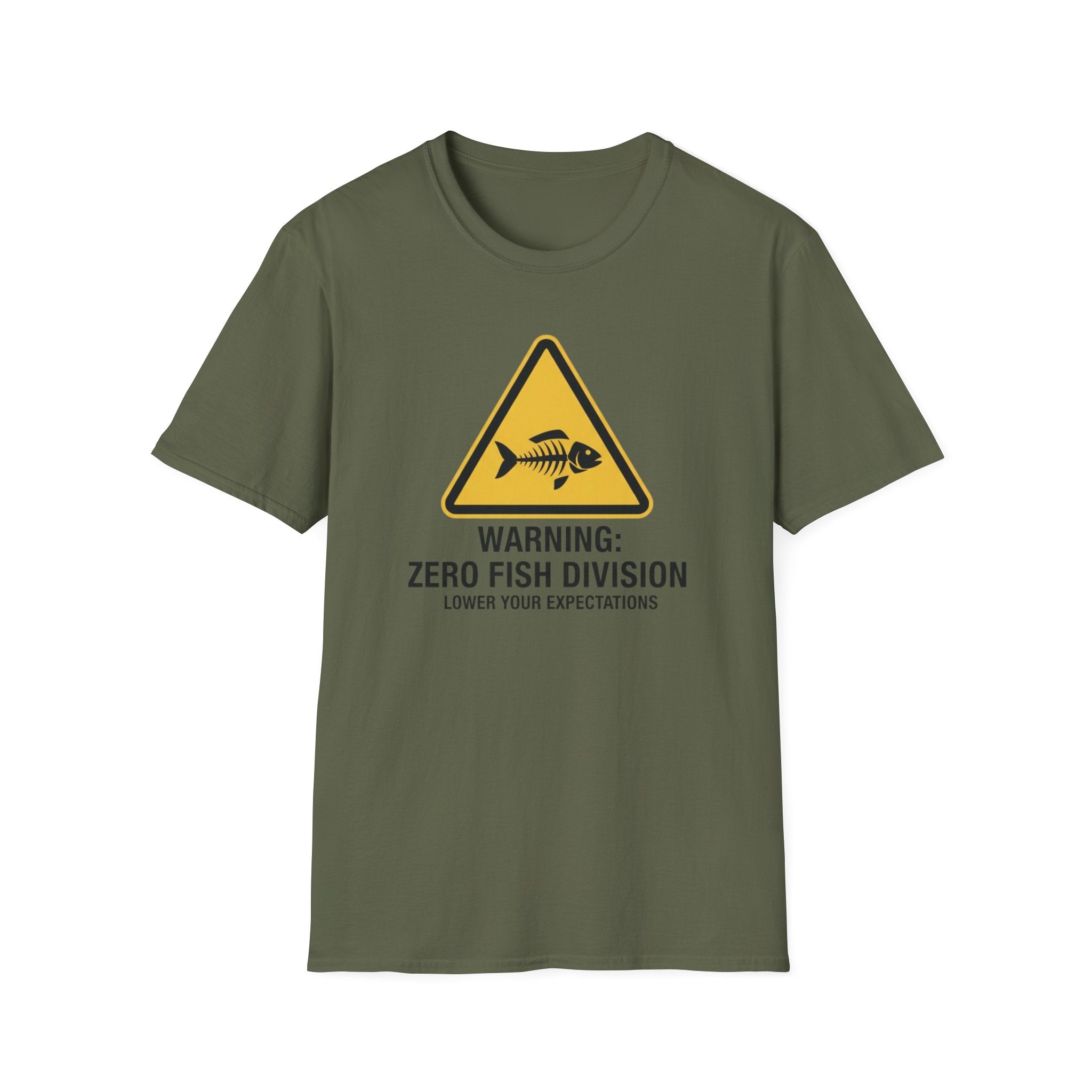Warning: Zero Fish Division T-Shirt