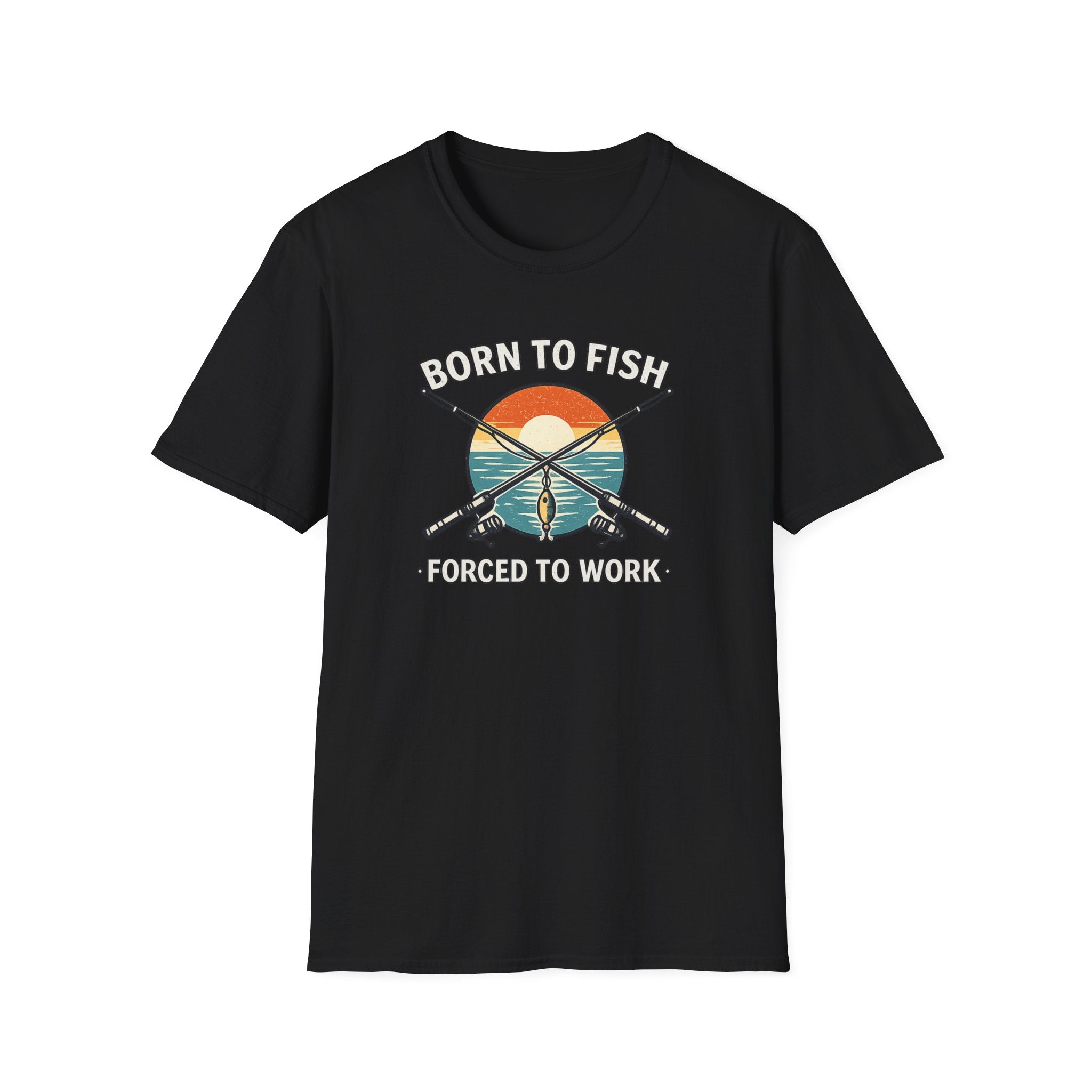 Born To Fish Forced To Work T-Shirt