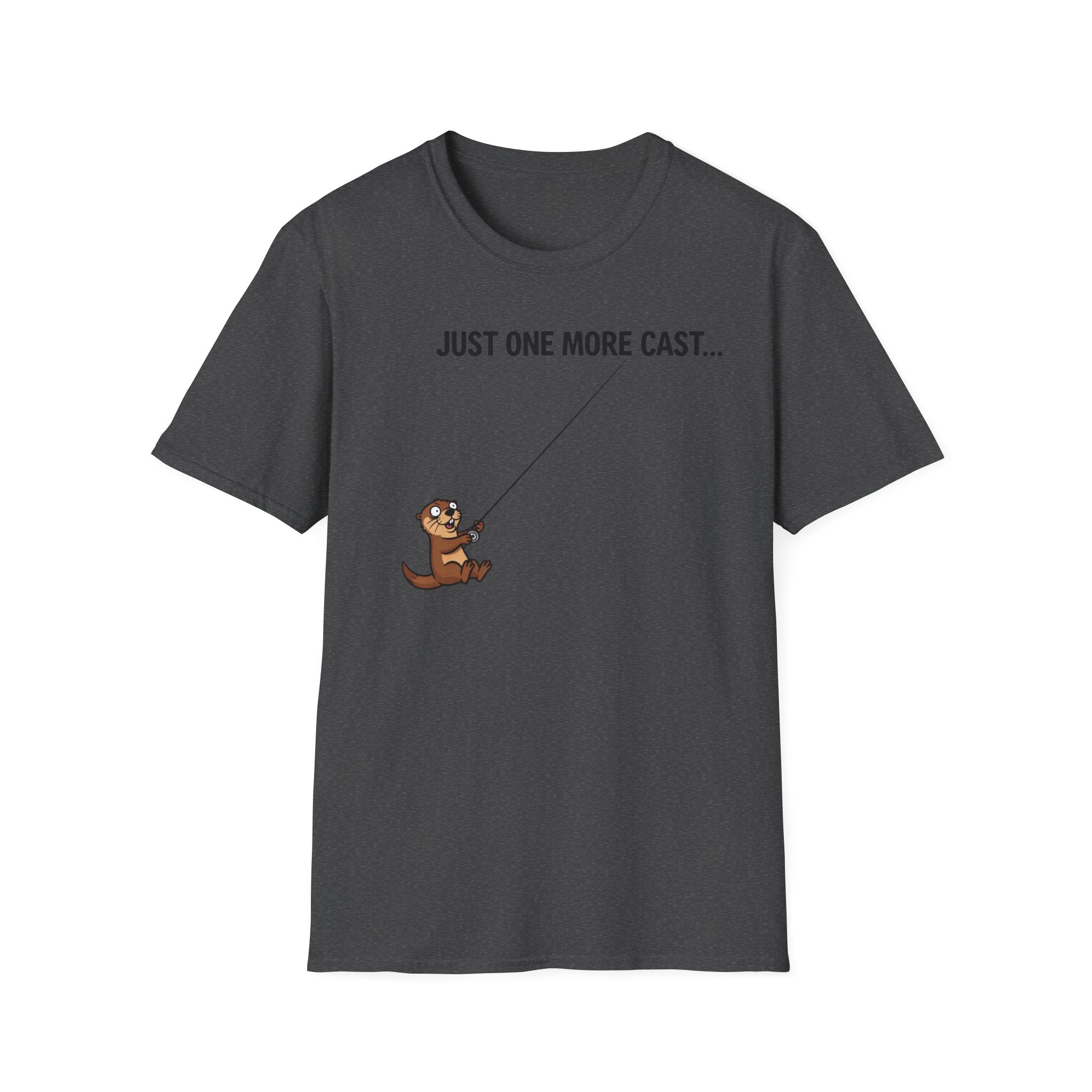 Otter Fishing Time T-Shirt