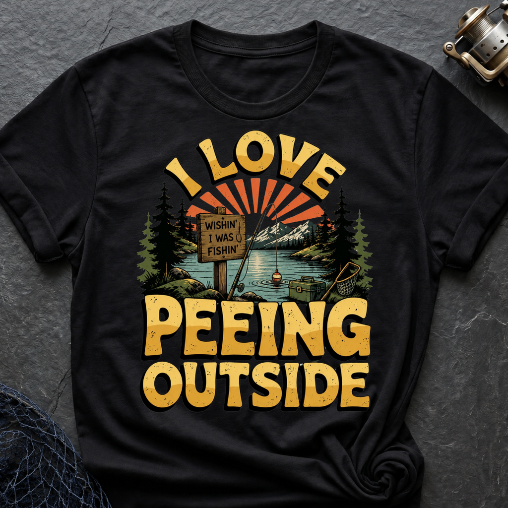 I Love Peeing Outside T-Shirt