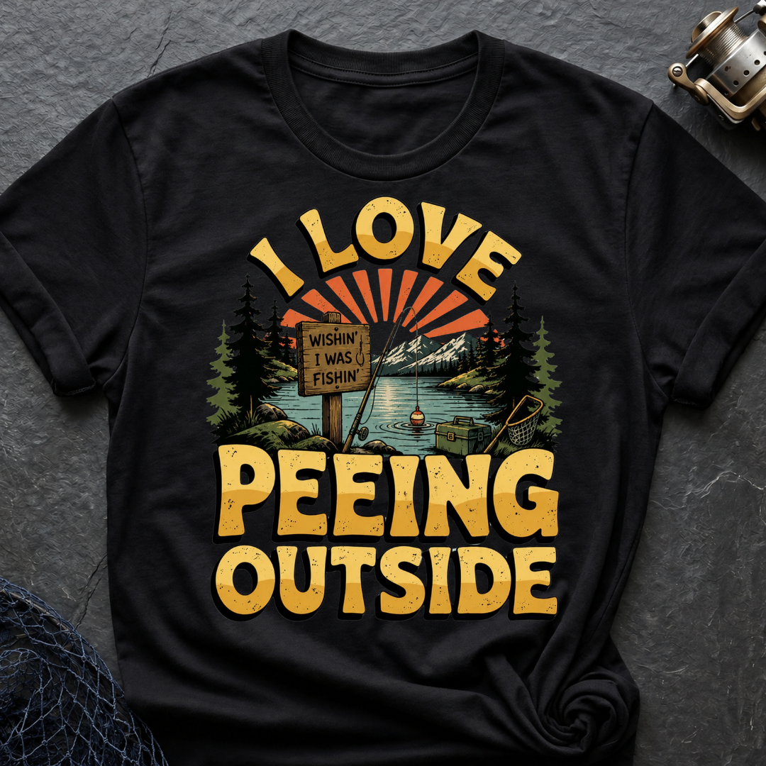 I Love Peeing Outside T-Shirt