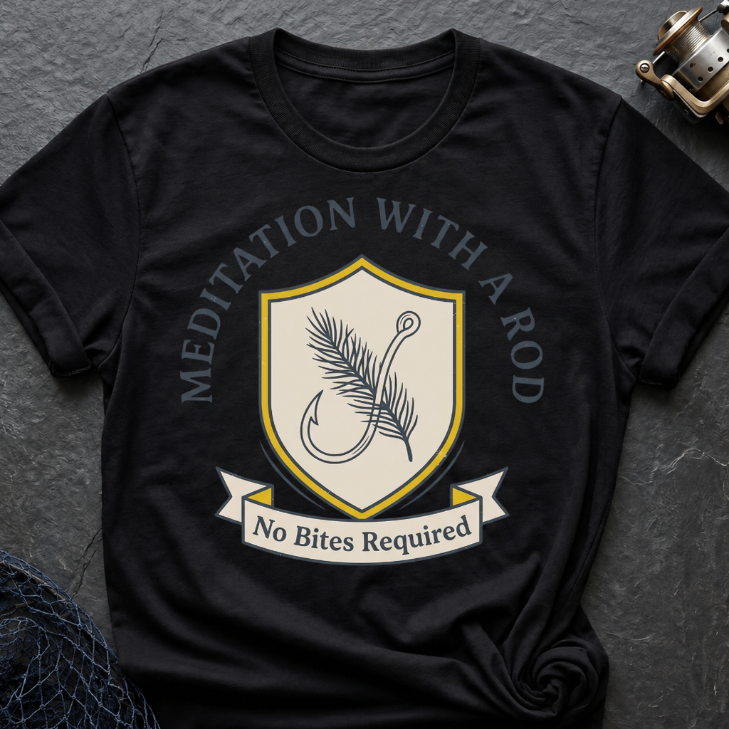Meditation With A Rod T-Shirt