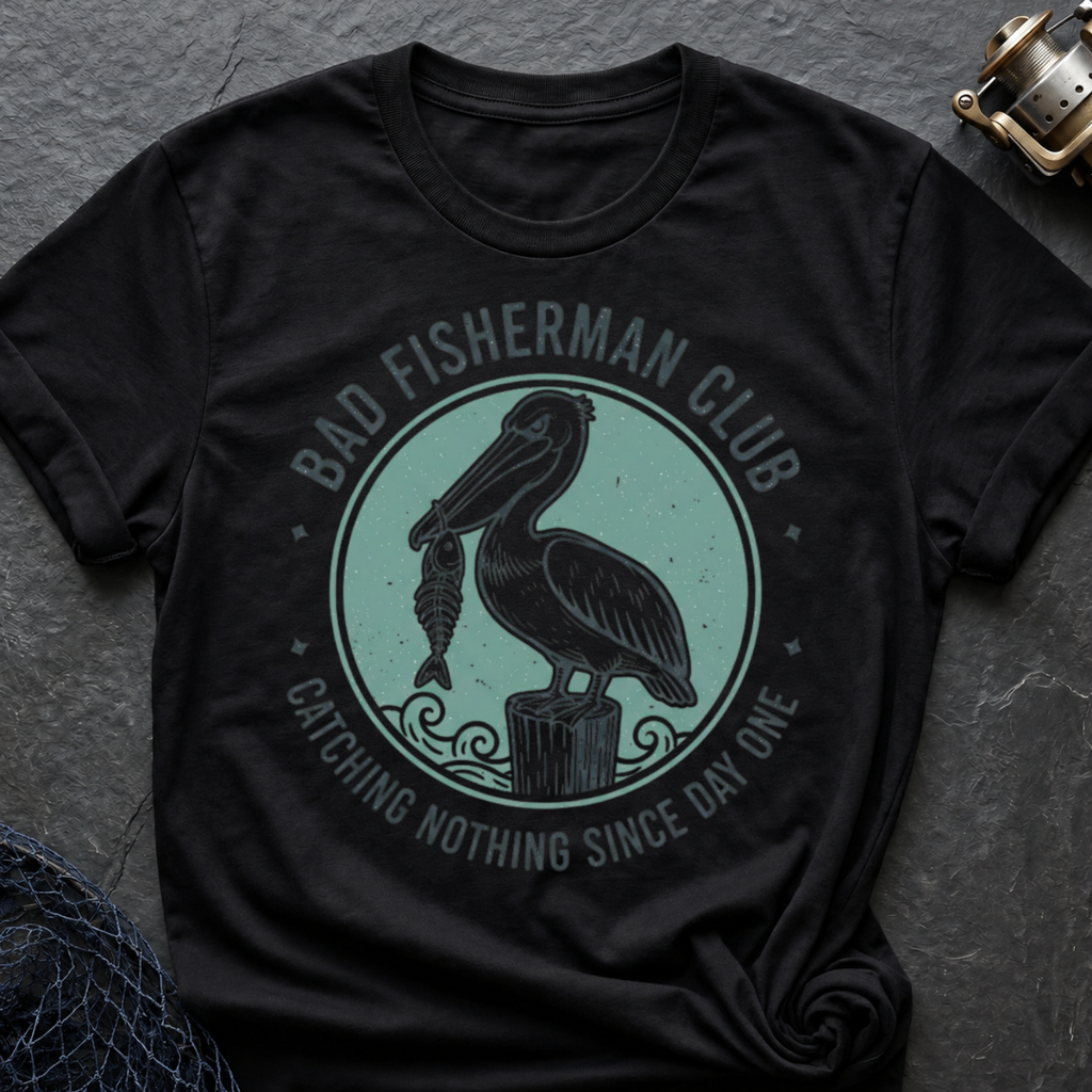 Catching Nothing Pelican T-Shirt