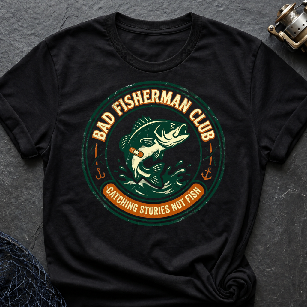 Catching Stories Not Fish T-Shirt