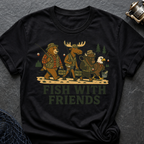 Fish With Friends Crew T-Shirt