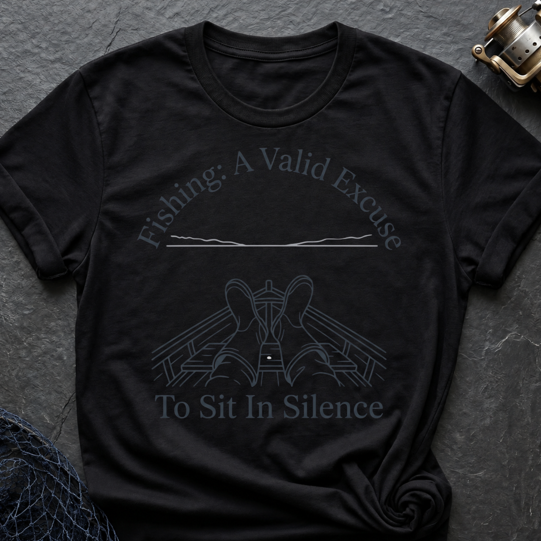 Fishing: A Valid Excuse T-Shirt