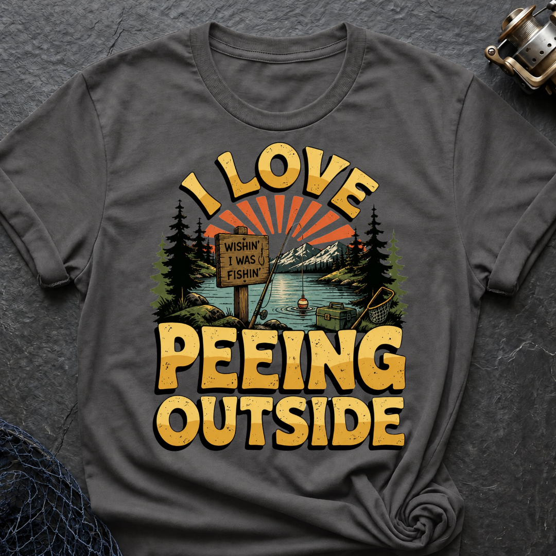 I Love Peeing Outside T-Shirt