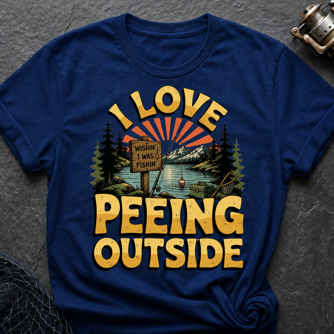 I Love Peeing Outside T-Shirt
