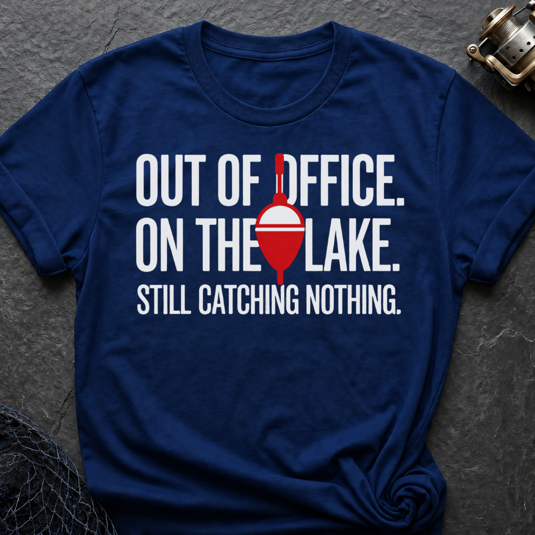 Out Of Office. On The Lake. T-Shirt