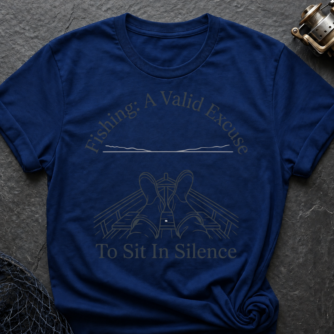 Fishing: A Valid Excuse T-Shirt