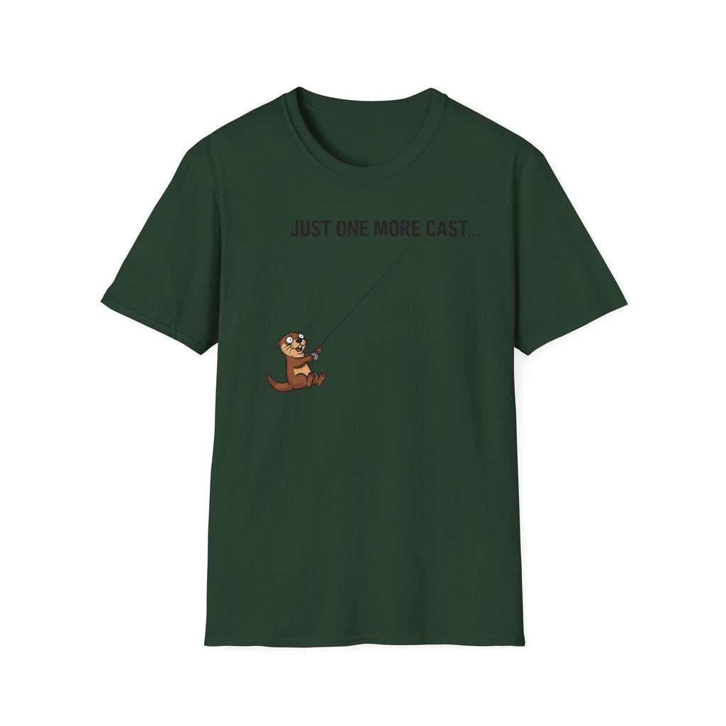 Otter Fishing Time T-Shirt