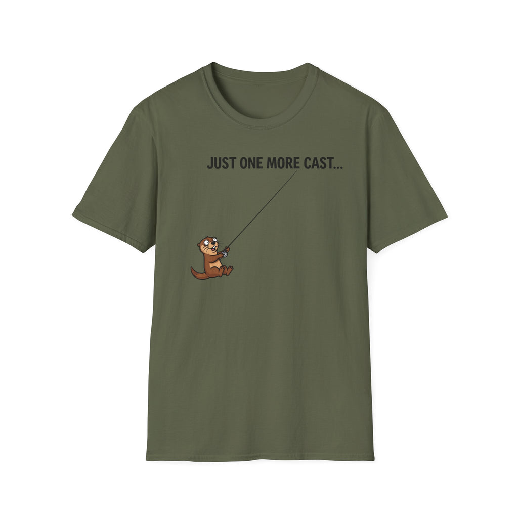 Otter Fishing Time T-Shirt