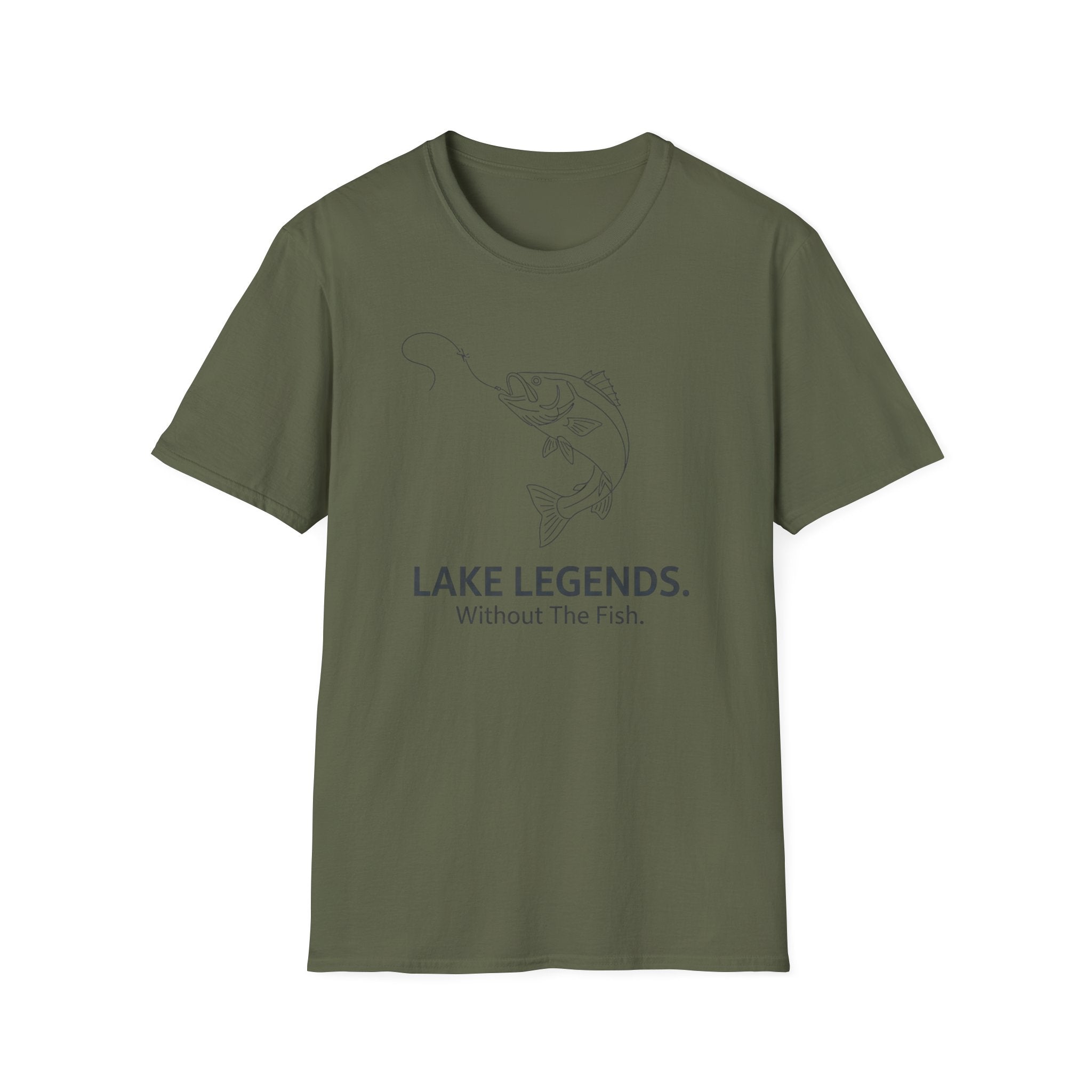 Lake Legends. Without The Fish. T-Shirt
