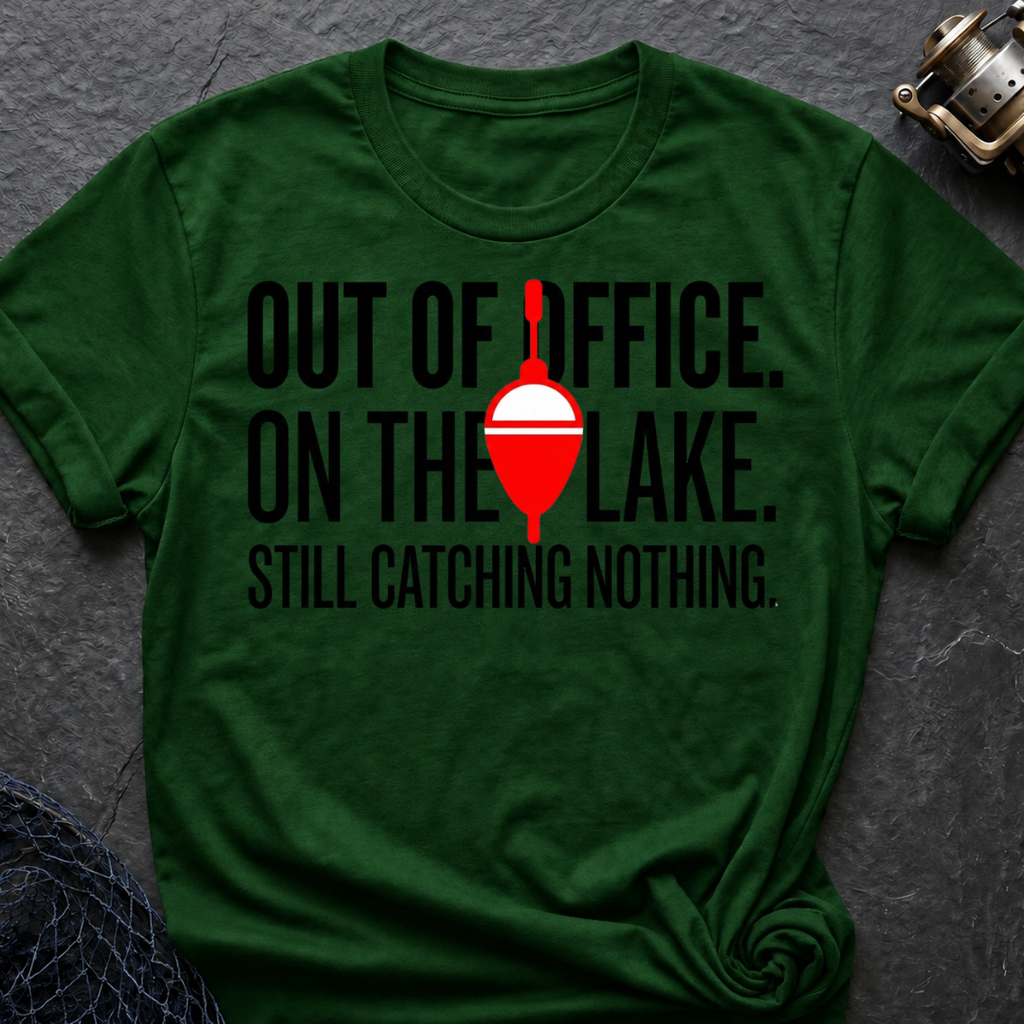 Out Of Office. On The Lake. T-Shirt