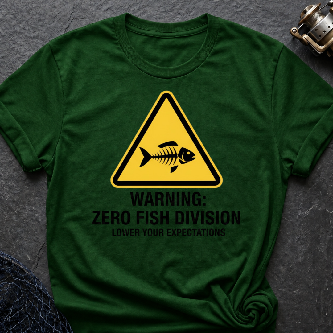 Warning: Zero Fish Division T-Shirt