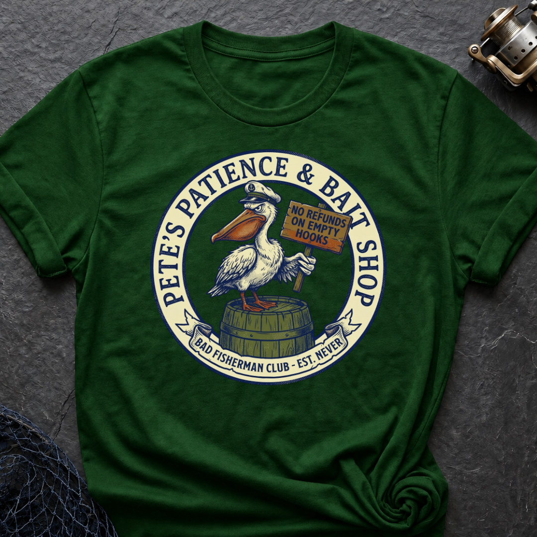 Pete´s Patience & Bait Shop T-Shirt