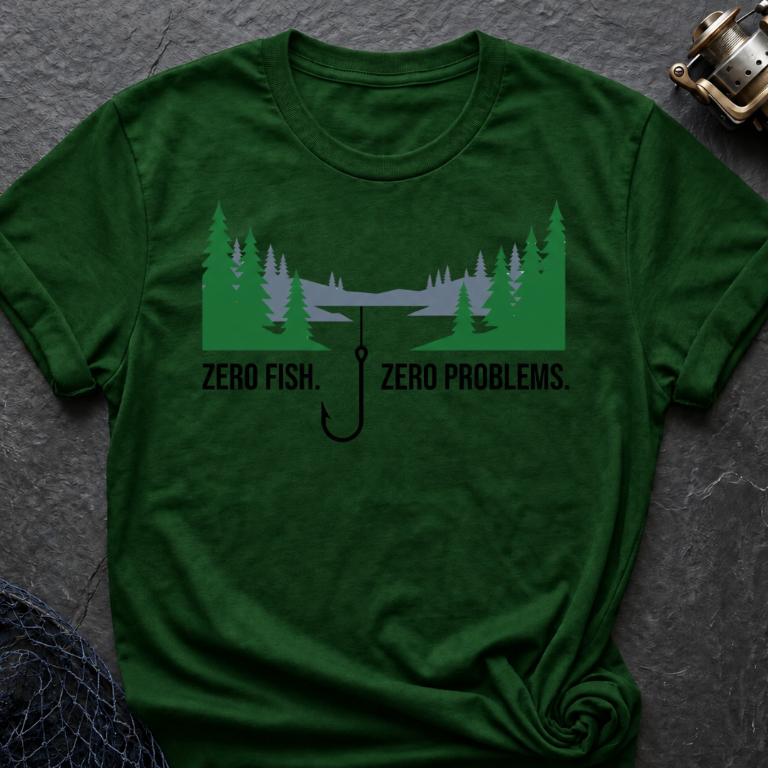 Zero Fish Zero Problems T-Shirt