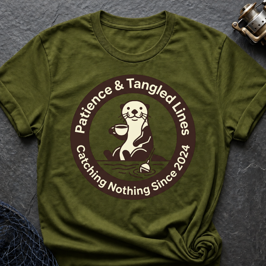 Patience And Tangled Lines T-Shirt