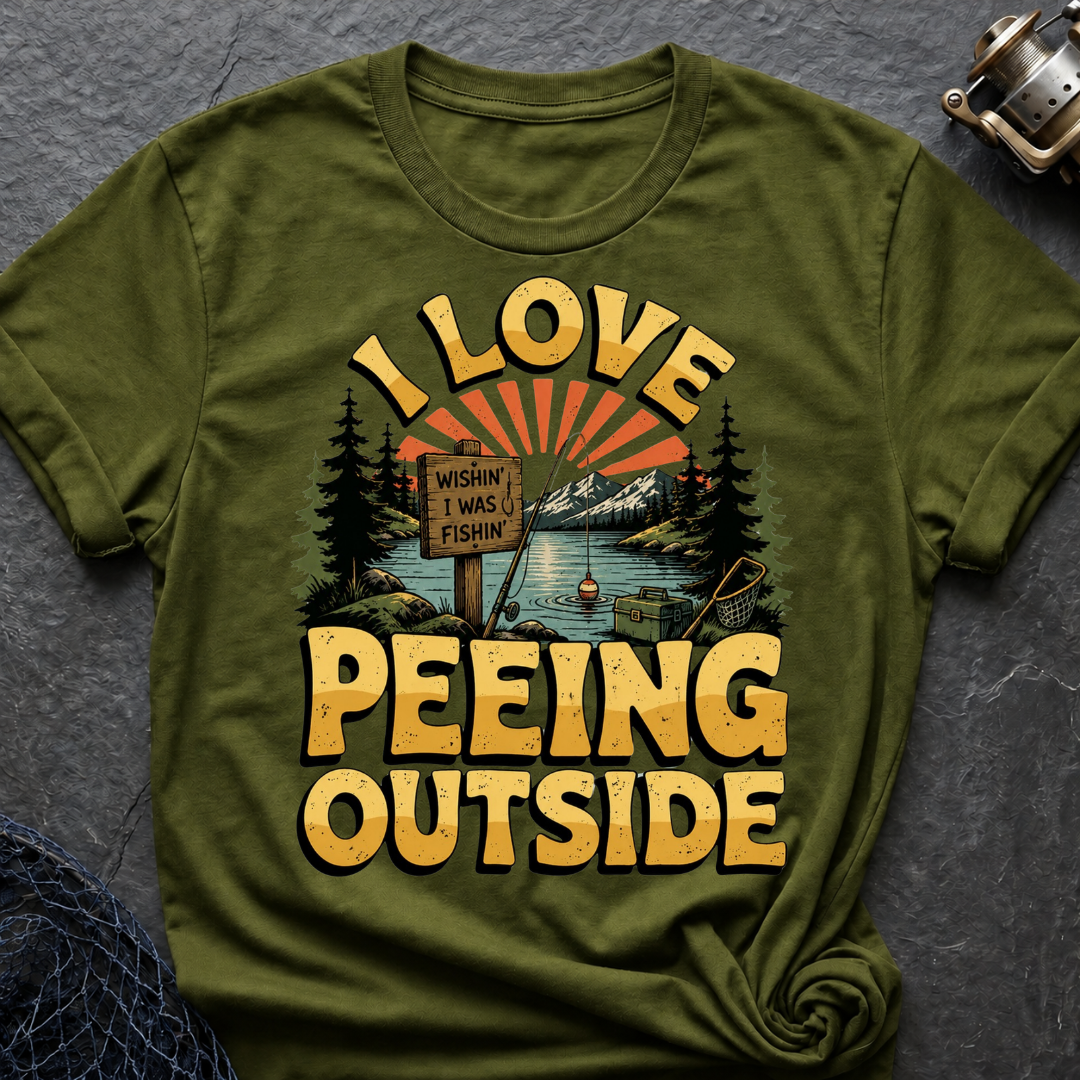 I Love Peeing Outside T-Shirt