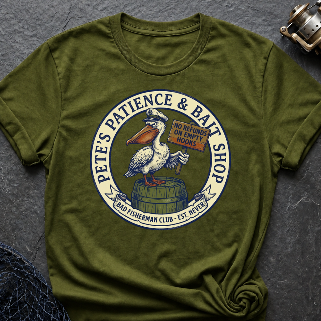 Pete´s Patience & Bait Shop T-Shirt