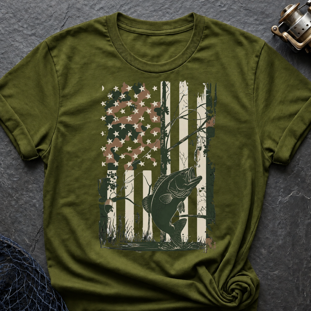 American Bass Camo T-Shirt