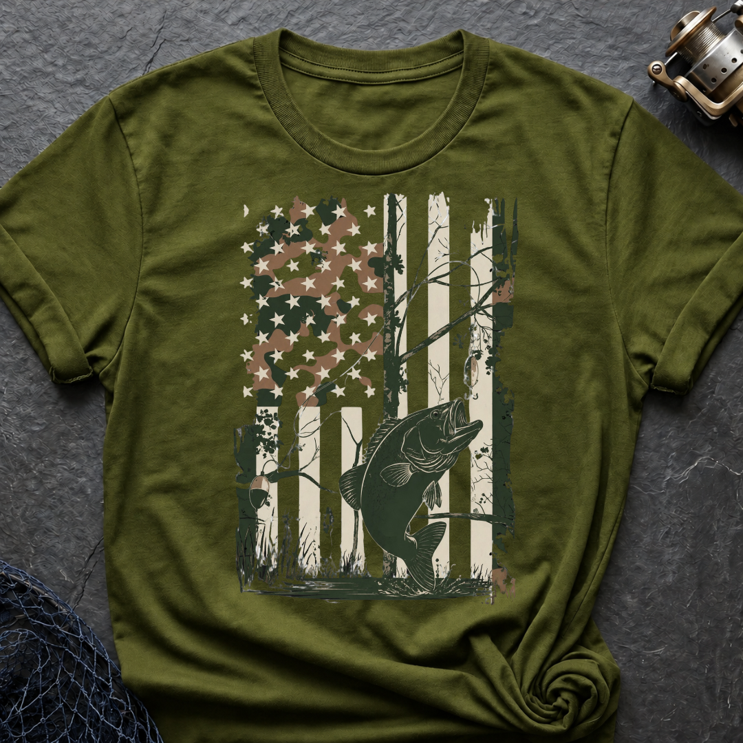 American Bass Camo T-Shirt