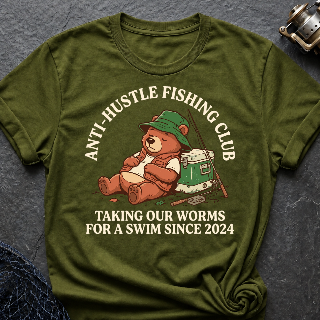 Anti-Hustle Fishing T-Shirt