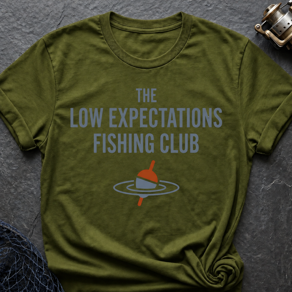 Low Expectations Fishing Club T-Shirt