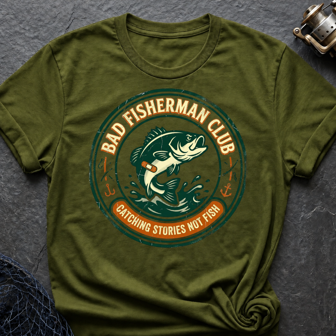 Catching Stories Not Fish T-Shirt