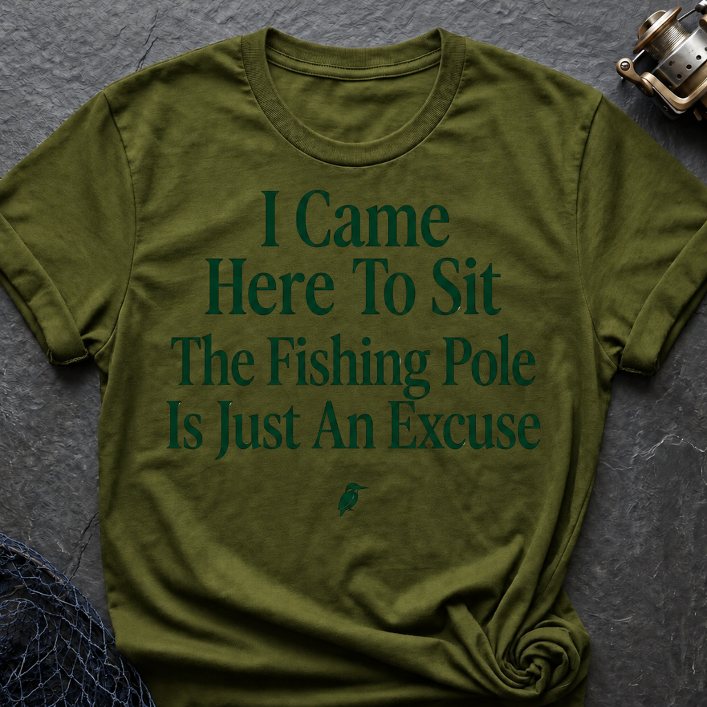 Fishing Pole Excuse T-Shirt