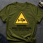 Warning: Zero Fish Division T-Shirt