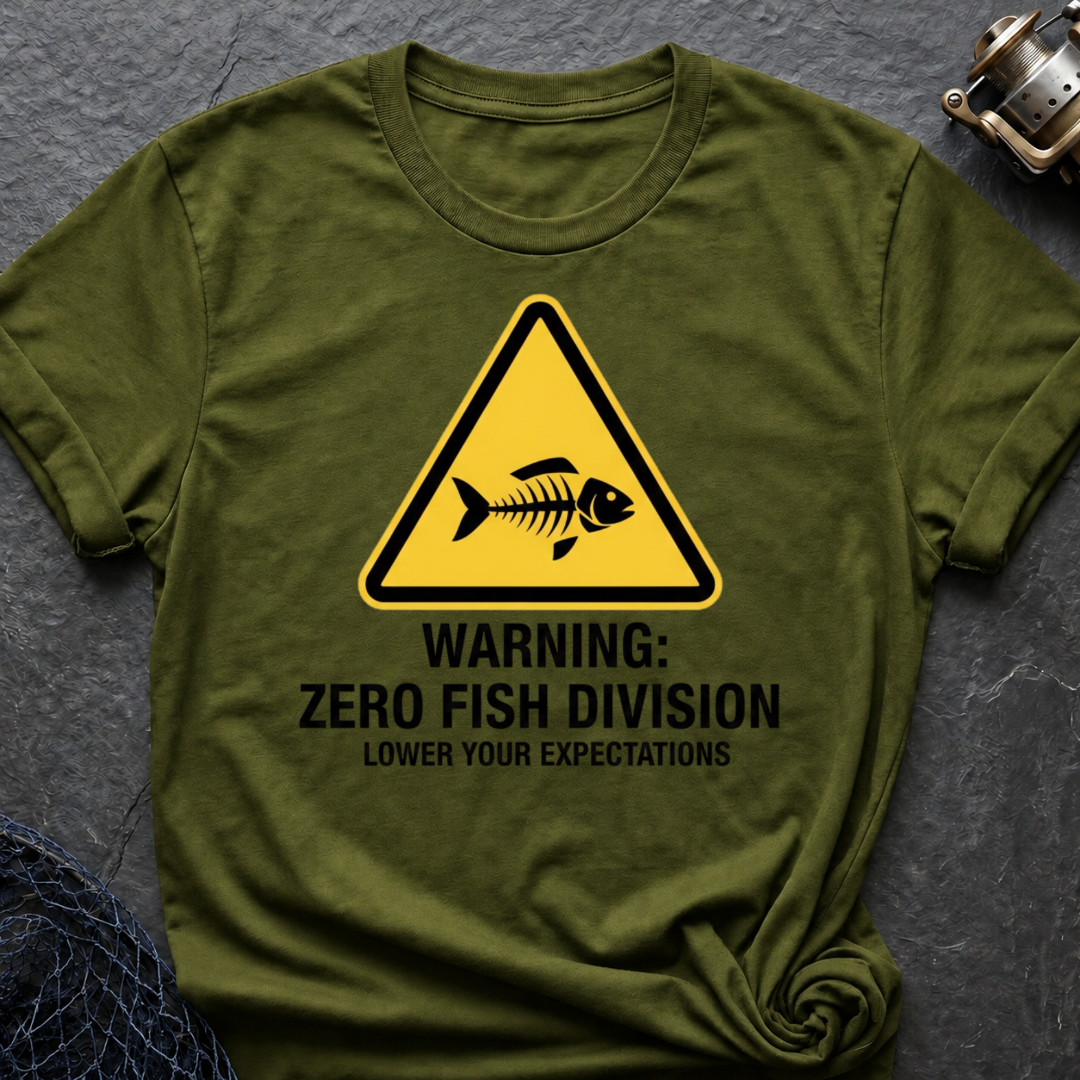 Warning: Zero Fish Division T-Shirt