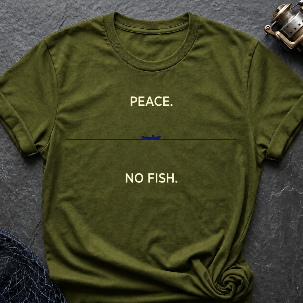 Peace. No Fish. T-Shirt