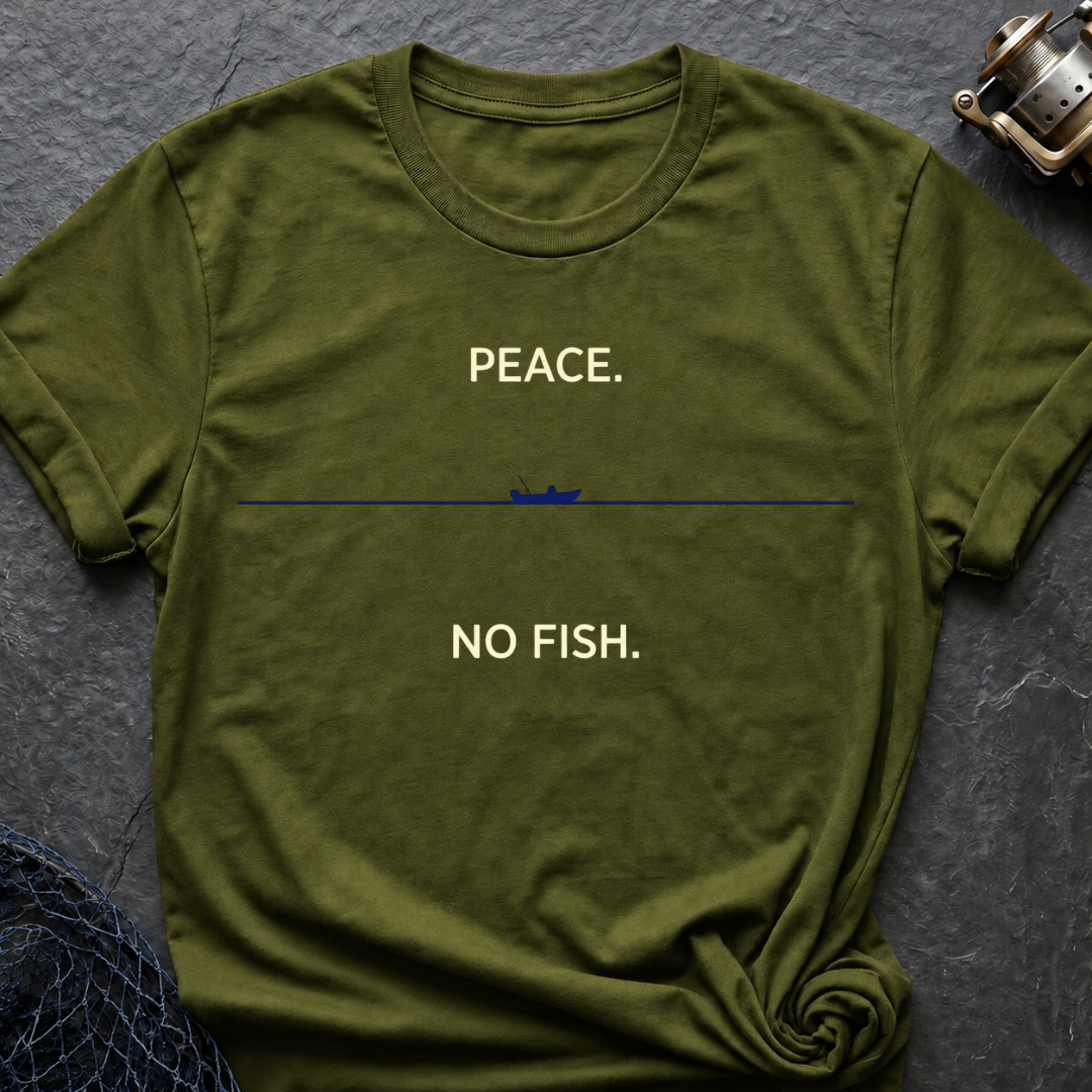 Peace. No Fish. T-Shirt