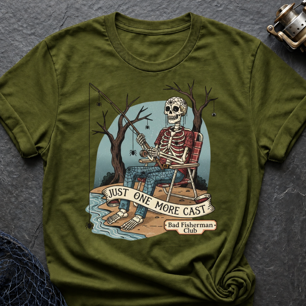 Fishing Till Death T-Shirt