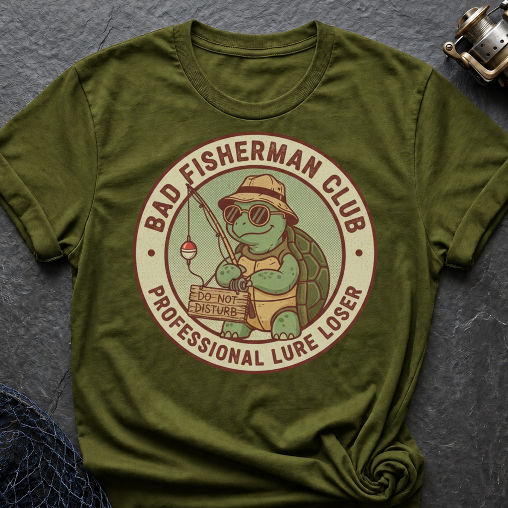Do Not Disturb Fisherman T-Shirt