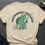 Grumpy Fishing Turtle T-Shirt