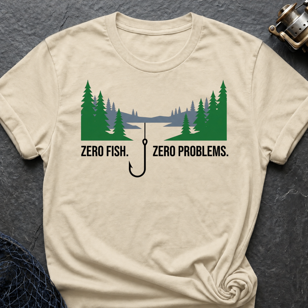 Zero Fish Zero Problems T-Shirt