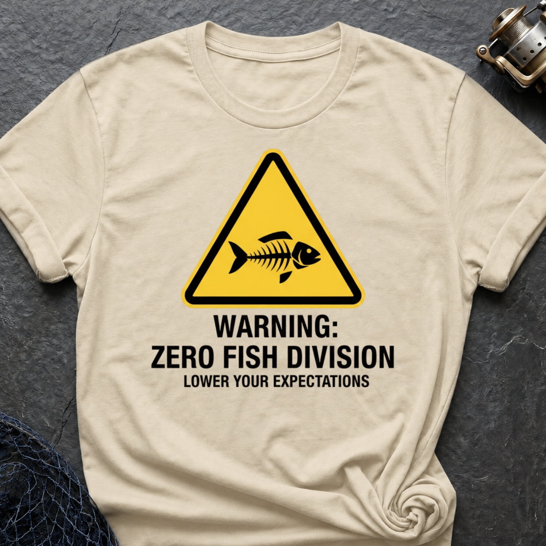 Warning: Zero Fish Division T-Shirt