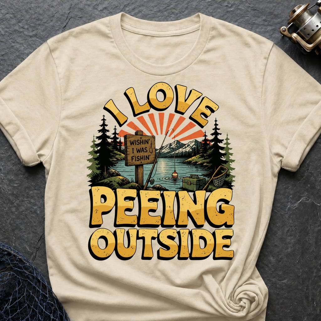 I Love Peeing Outside T-Shirt