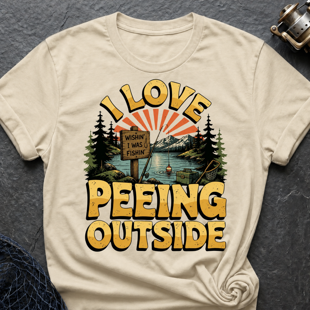 I Love Peeing Outside T-Shirt