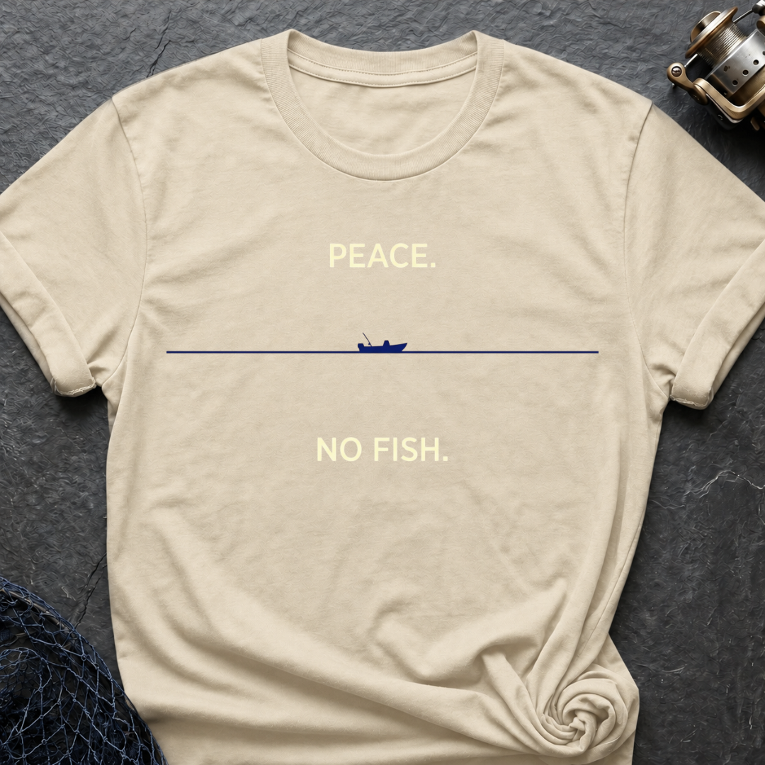Peace. No Fish. T-Shirt