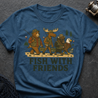 Fish With Friends Crew T-Shirt