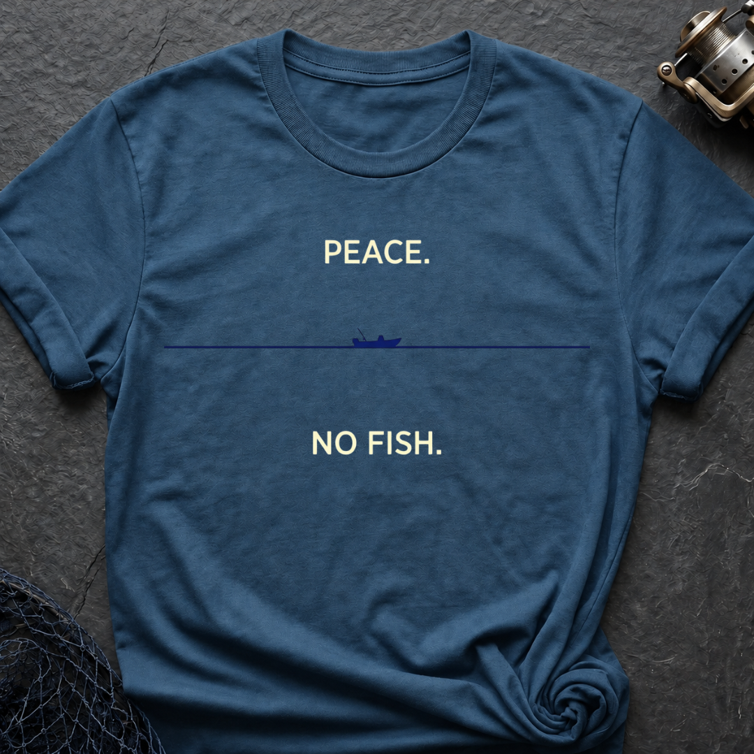 Peace. No Fish. T-Shirt