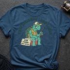 Grumpy Fishing Turtle T-Shirt