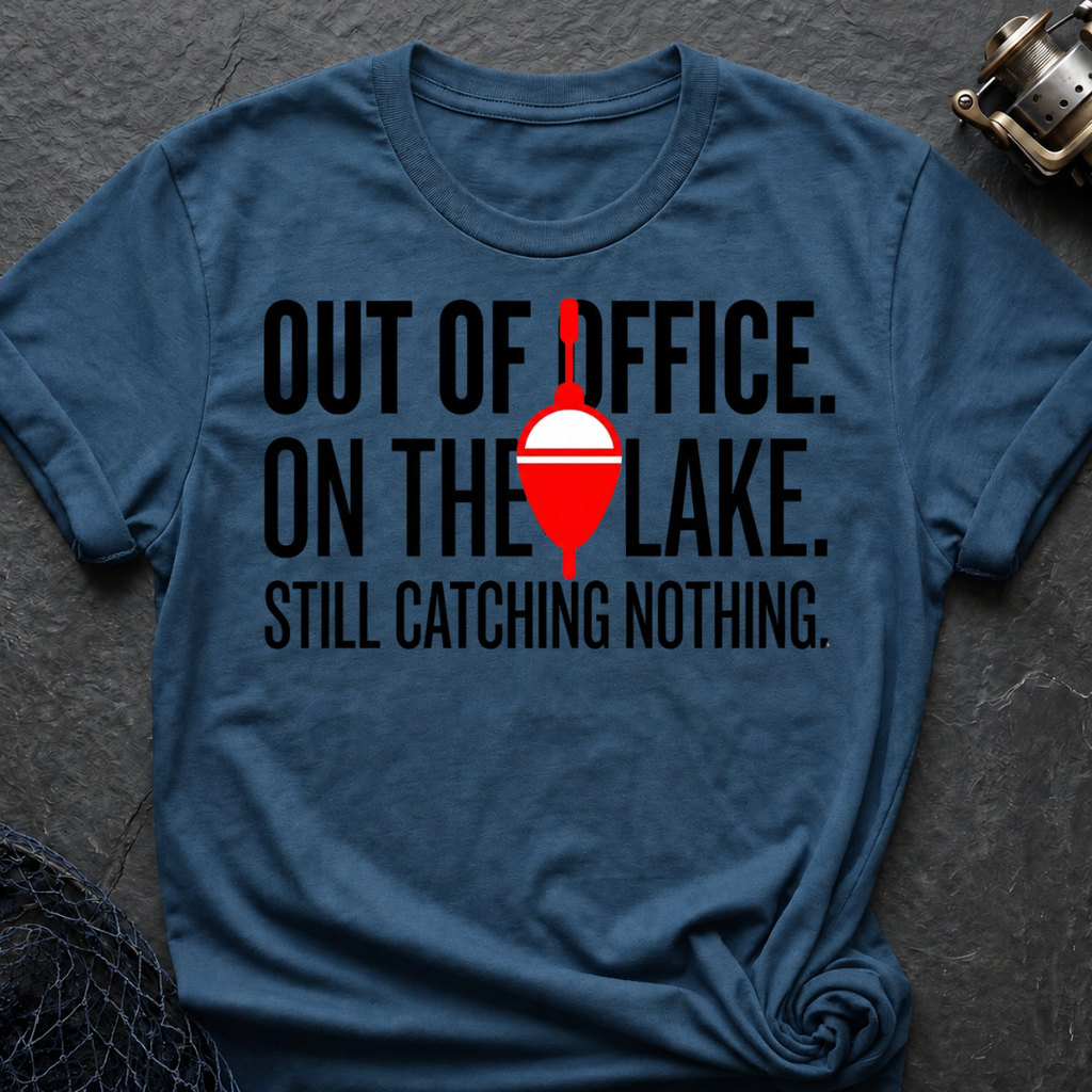 Out Of Office. On The Lake. T-Shirt