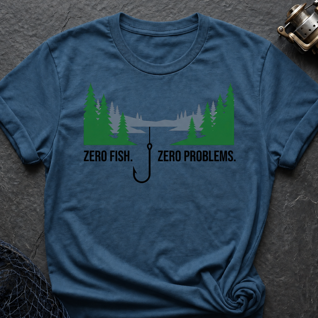 Zero Fish Zero Problems T-Shirt